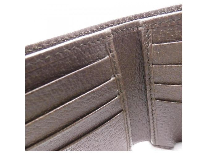 Portafoglio Bi-Fold Gucci Marrone - vista 3