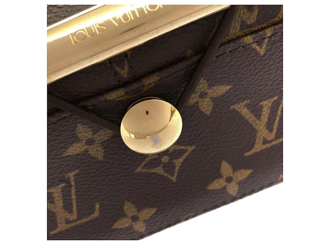 Borsa a tracolla Louis Vuitton Monogram Abbesses Marrone - vista 4