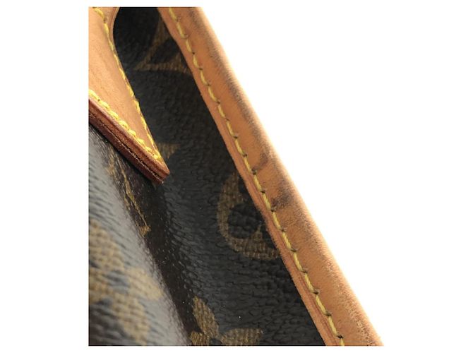 Borsa a Spalla Louis Vuitton Monogram Messenger GM M40105 Marrone - vista 4