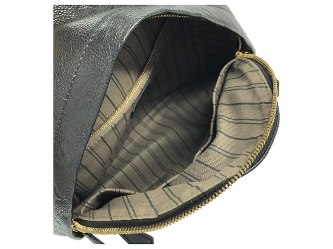 Zaino Louis Vuitton Monogram Empreinte Sorbonne Nero - vista 7