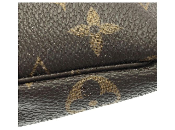 Louis Vuitton Monogram Mini Pochette Accessoires Marrone - vista 5