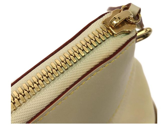 Borsa Louis Vuitton Suhali Lockit PM Bianco - vista 6