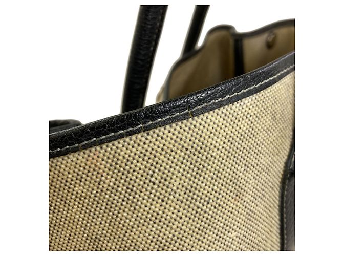 Hermès Borsa Hermes Garden Party PM Marrone - vista 9