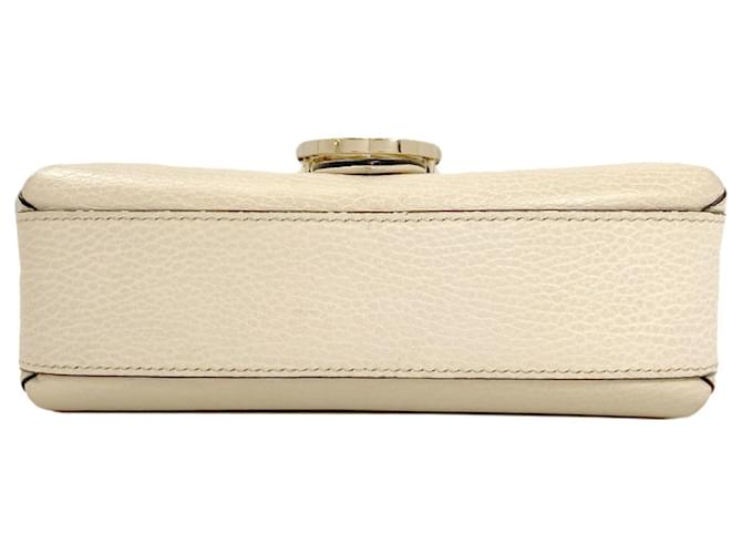 Borsa a Spalla Gucci Interlocking G Chain Crudo - vista 4