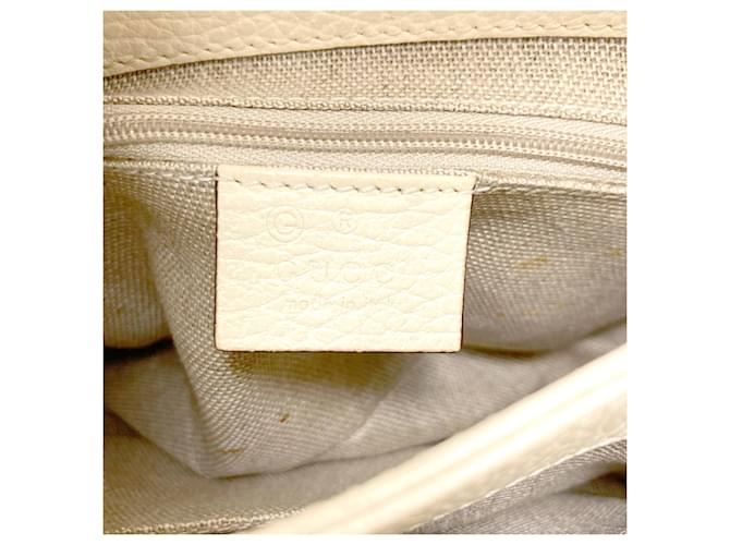Borsa a Spalla Gucci Interlocking G Chain Crudo - vista 6