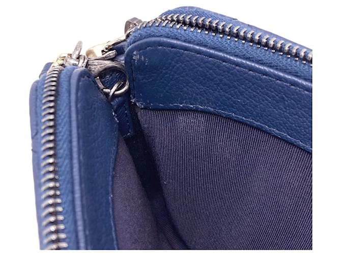 Borsa a tracolla Chanel Gabrielle Blu navy - vista 10