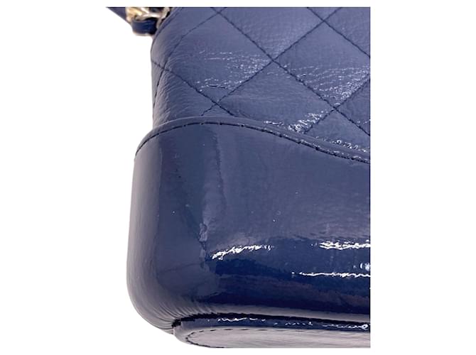 Borsa a tracolla Chanel Gabrielle Blu navy - vista 11