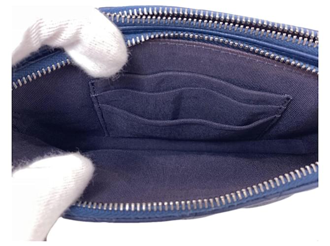 Borsa a tracolla Chanel Gabrielle Blu navy - vista 5