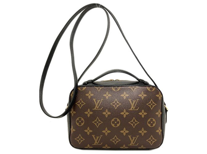 Borsa a Spalla Louis Vuitton M43555 Saint-Onge Nero Monogramma - vista 2