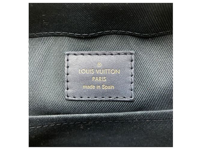 Borsa a Spalla Louis Vuitton M43555 Saint-Onge Nero Monogramma - vista 6