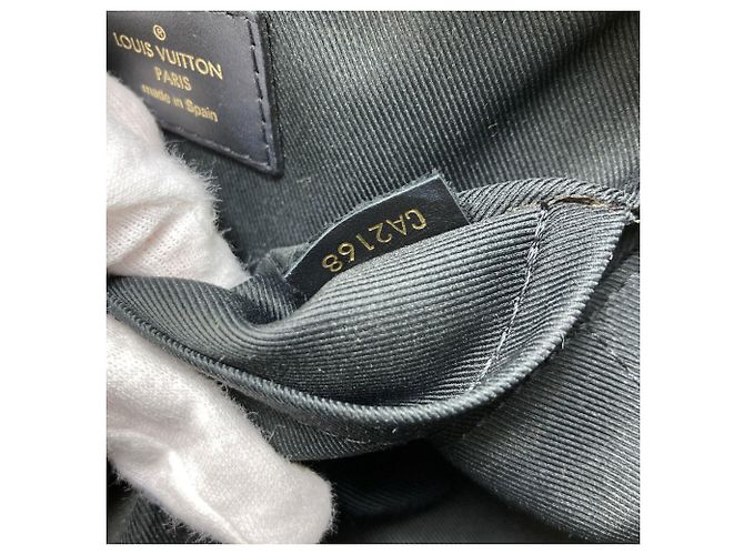 Borsa a Spalla Louis Vuitton M43555 Saint-Onge Nero Monogramma - vista 7