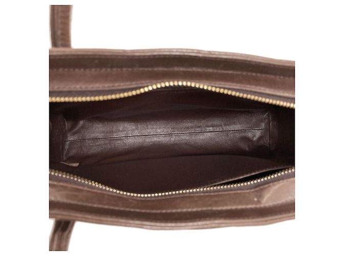 Borsa Tote Chanel Matelassé Marrone - vista 5