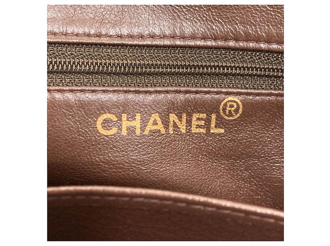 Borsa Tote Chanel Matelassé Marrone - vista 6