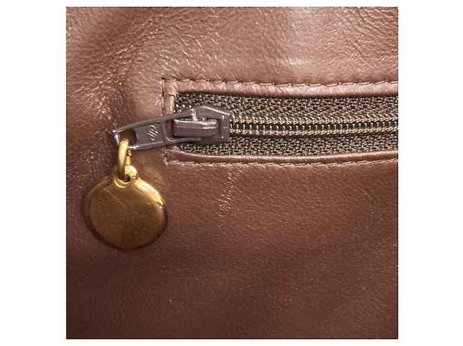 Borsa Tote Chanel Matelassé Marrone - vista 9