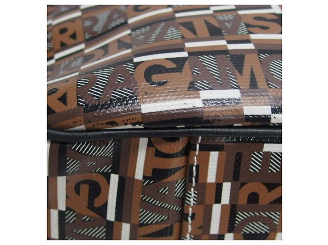 Borsa a tracolla stampata Salvatore Ferragamo Nero Multicolore Marrone scuro - vista 11