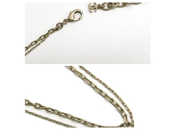 Chanel I LOVE CHANEL Collana a doppia catena A17P D'oro - vista 6