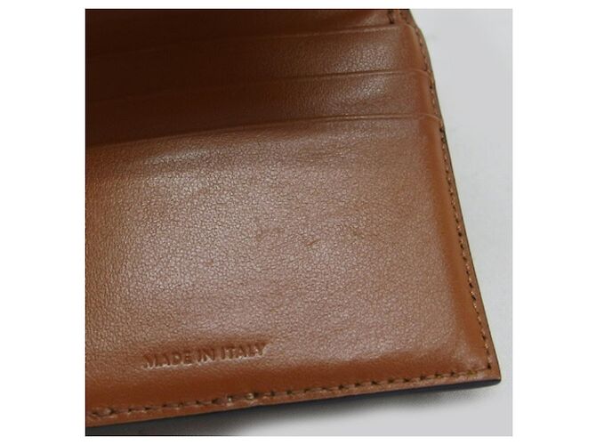 Céline Portafoglio piccolo trifold Celine Marrone Marrone scuro - vista 8