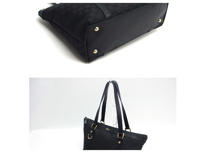 Gucci Abbey Medium Tote Bag Schwarz - Ansicht 4