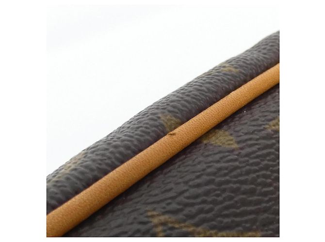 Borsa Louis Vuitton Monogram Manhattan PM Marrone Monogramma - vista 6