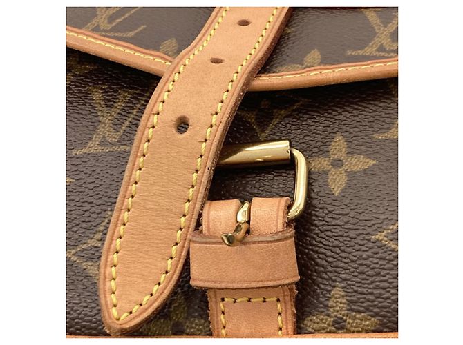 Borsa a Spalla Louis Vuitton Monogram Saumur 30 Monogramma - vista 11