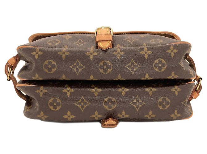 Borsa a Spalla Louis Vuitton Monogram Saumur 30 Monogramma - vista 4