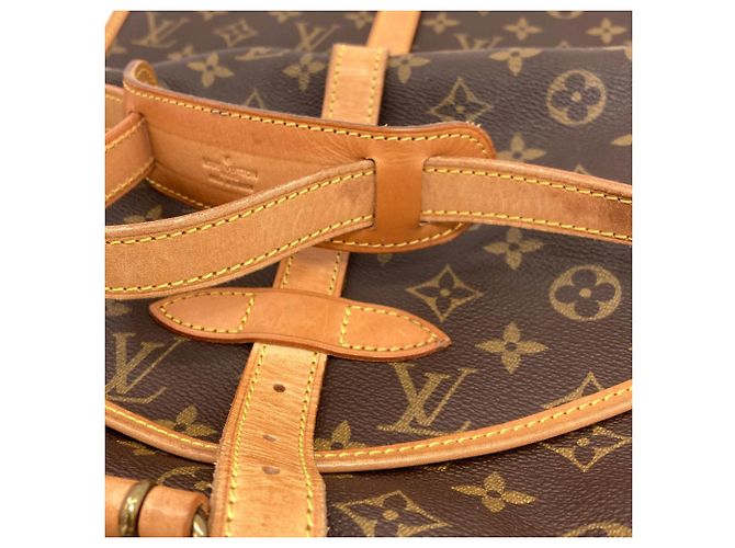 Louis Vuitton M42256 Saumur 30 Borsa a Spalla Monogramma - vista 15