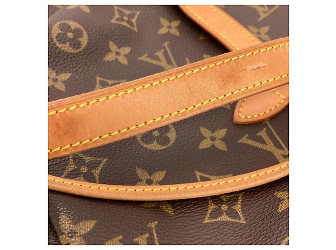 Louis Vuitton M42256 Saumur 30 Borsa a Spalla Monogramma - vista 17