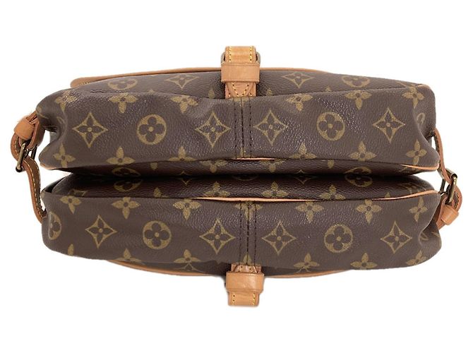 Louis Vuitton M42256 Saumur 30 Borsa a Spalla Monogramma - vista 4