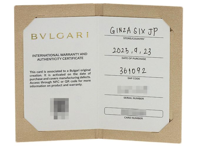 Bulgari Bvlgari Fedi Platin Ring - Ansicht 8
