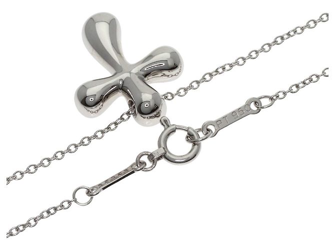 Collar Tiffany & Co. Small Cross de diamante y platino - vista 2