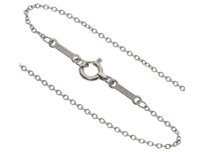 Collar Tiffany & Co. Small Cross de diamante y platino - vista 3