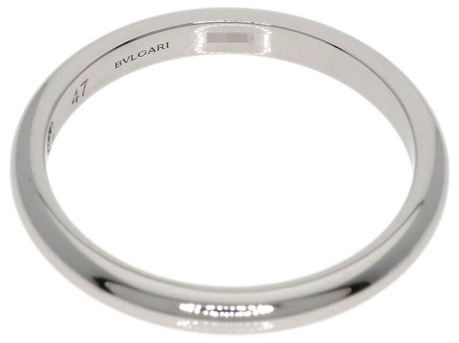 Bulgari Bvlgari Platinum Wedding Inner Diamond Band Ring Hochzeitsring - Ansicht 5