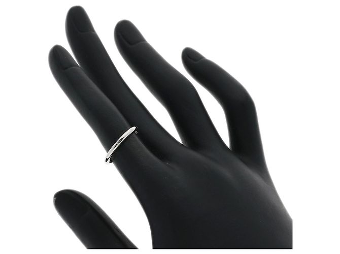 Bulgari Bvlgari Platinum Wedding Inner Diamond Band Ring Hochzeitsring - Ansicht 6