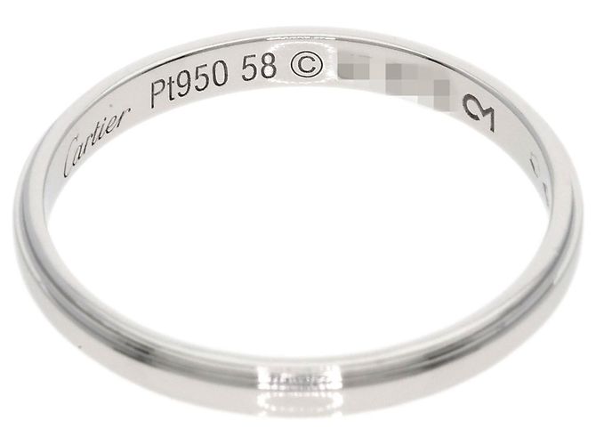 Cartier Damour #58 Platinring - Ansicht 4