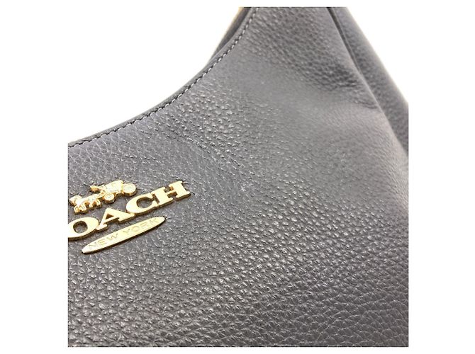 Coach CJ517 Terri Hobo 2-Way Shoulder Bag Nero - vista 8