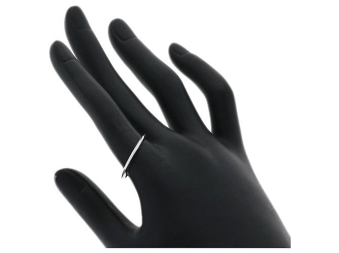 Tiffany & Co. Knife Edge Ring aus Platin - Ansicht 5