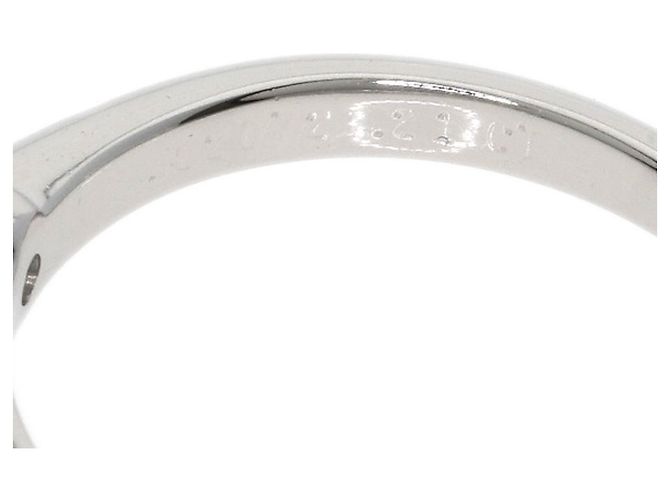 Tiffany & Co. Solitärring aus Platin - Ansicht 6