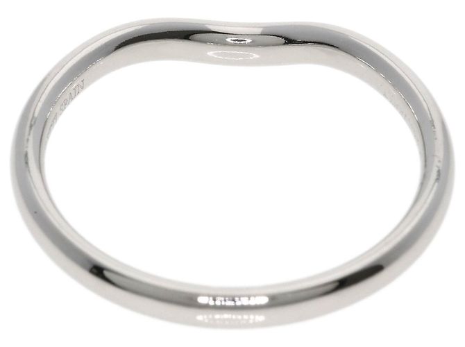 Tiffany & Co. Platin-Ring mit geschwungener Form - Ansicht 4