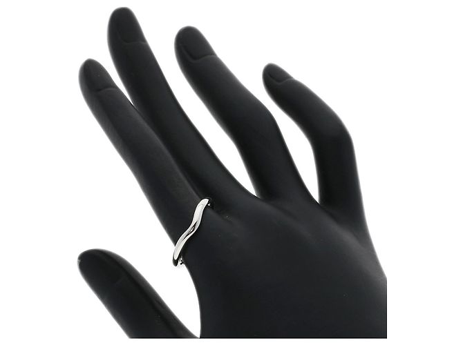Tiffany & Co. Platin-Ring mit geschwungener Form - Ansicht 7