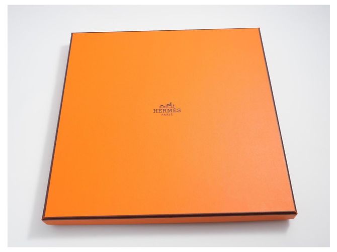 Hermès Carré La Légende de la Forêt 90cm Seta Arancione - vista 11