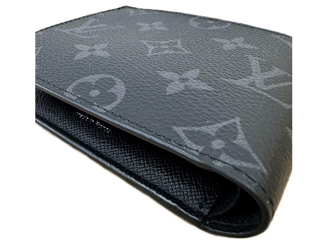 Louis Vuitton Monogram Eclipse Wallet Black - view 3