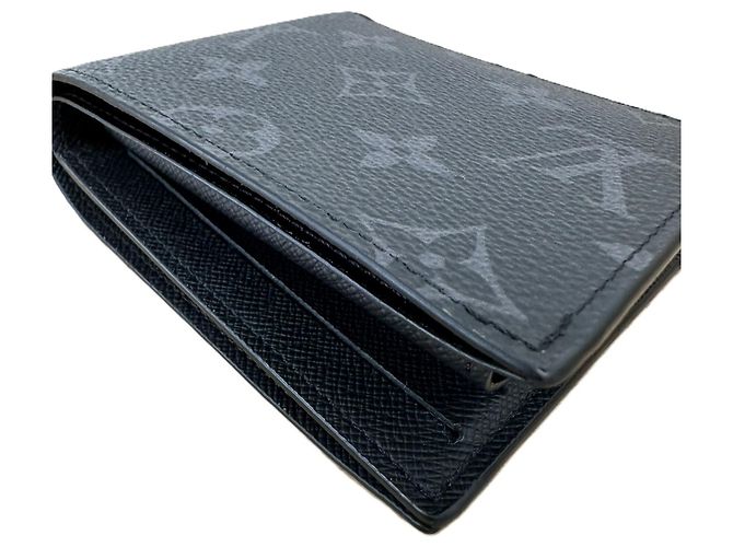 Louis Vuitton Monogram Eclipse Wallet Black - view 4