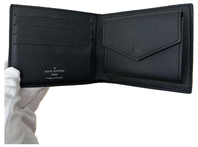 Louis Vuitton Monogram Eclipse Wallet Black - view 5