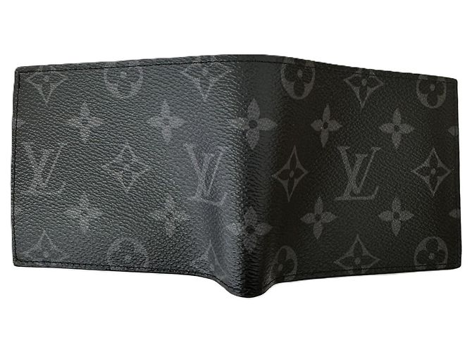 Louis Vuitton Monogram Eclipse Wallet Black - view 6