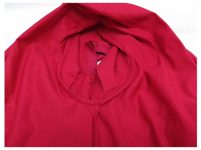 Hermès NUEVA CAMISETA MAXI HERMES EPERON D'OR 4H4644DB M 38 ALGODÓN ROSA ARÁNDANO TOP - vista 11