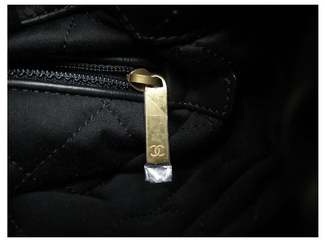 NEUER CHANEL 22 AS3313 MATELASSIERTER SCHWARZER LEDER RUCKSACK - Ansicht 9
