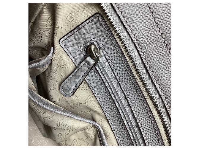 Borsa Selma di Michael Michael Kors in pelle grigia Grigio - vista 12