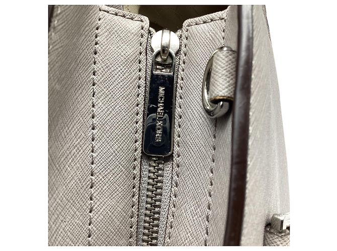 Borsa Selma di Michael Michael Kors in pelle grigia Grigio - vista 14
