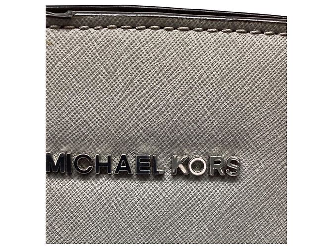 Borsa Selma di Michael Michael Kors in pelle grigia Grigio - vista 17