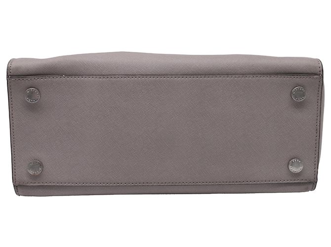 Borsa Selma di Michael Michael Kors in pelle grigia Grigio - vista 6